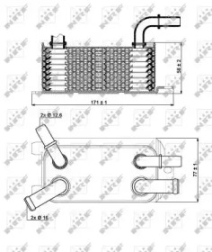 WILMINK GROUP wg1720034 -  масляный радиатор, двигательное масло